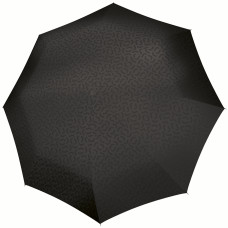 Зонт механический pocket classic signature black hot print